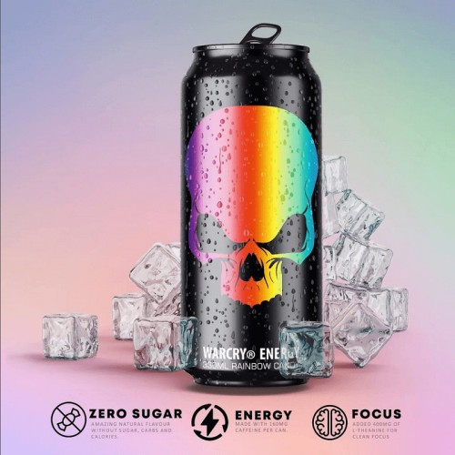 Genius Nutrition Warcry Energy Drink, 1x330 ml - 1